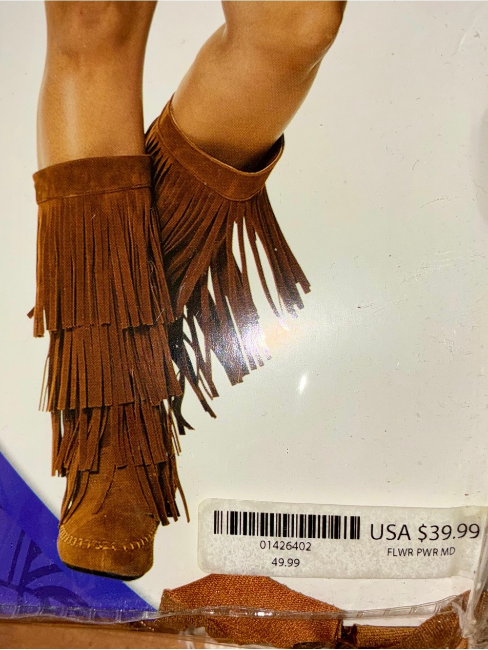 Like New Spirit Halloween Flower Power Hippie Costume Set - Picture 5 of 10